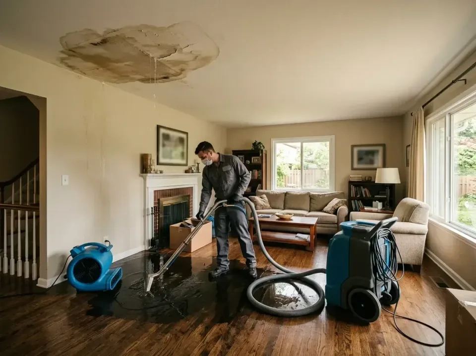 attic-pipe-burst-ceiling-drip-008 — frequently asked questions, Water Damage Restoration & Carpet Care in Indian Mountain La…